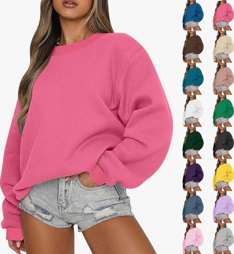 KONG JIMFAN Damen Sweatshirt – 50% Rabatt