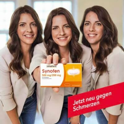 Jetzt neu gegen Schmerzen: Synofen
