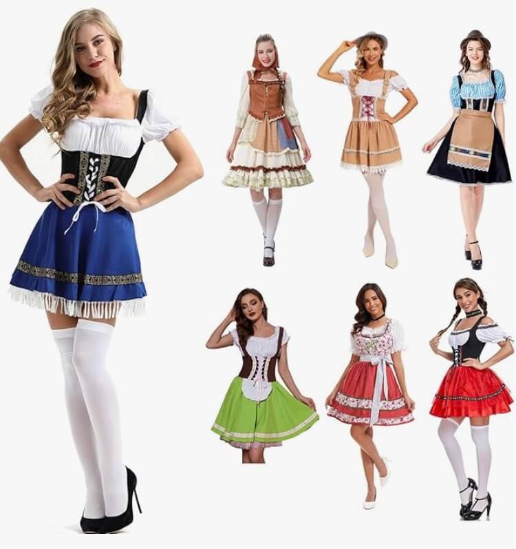 TTFDJG Oktoberfest Trachtenkleid – 50% Rabatt