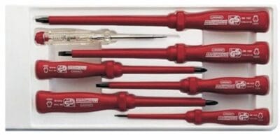 Brüder Mannesmann Elektro-Schraubendrehersatz