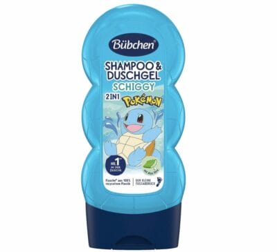 Pflege und Spaß in einem: Bübchen Schiggy Duschgel für Kinder, sanft, pH-neutral, ohne schädliche Zusätze.