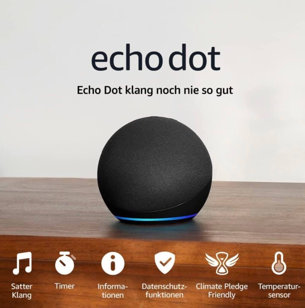 Echo Dot (5. Gen.) – 54% Rabatt