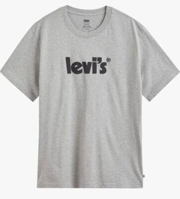 Lässiges Levi's T-Shirt mit weichem Jersey und stylischem Poster-Logo für deinen Alltag.