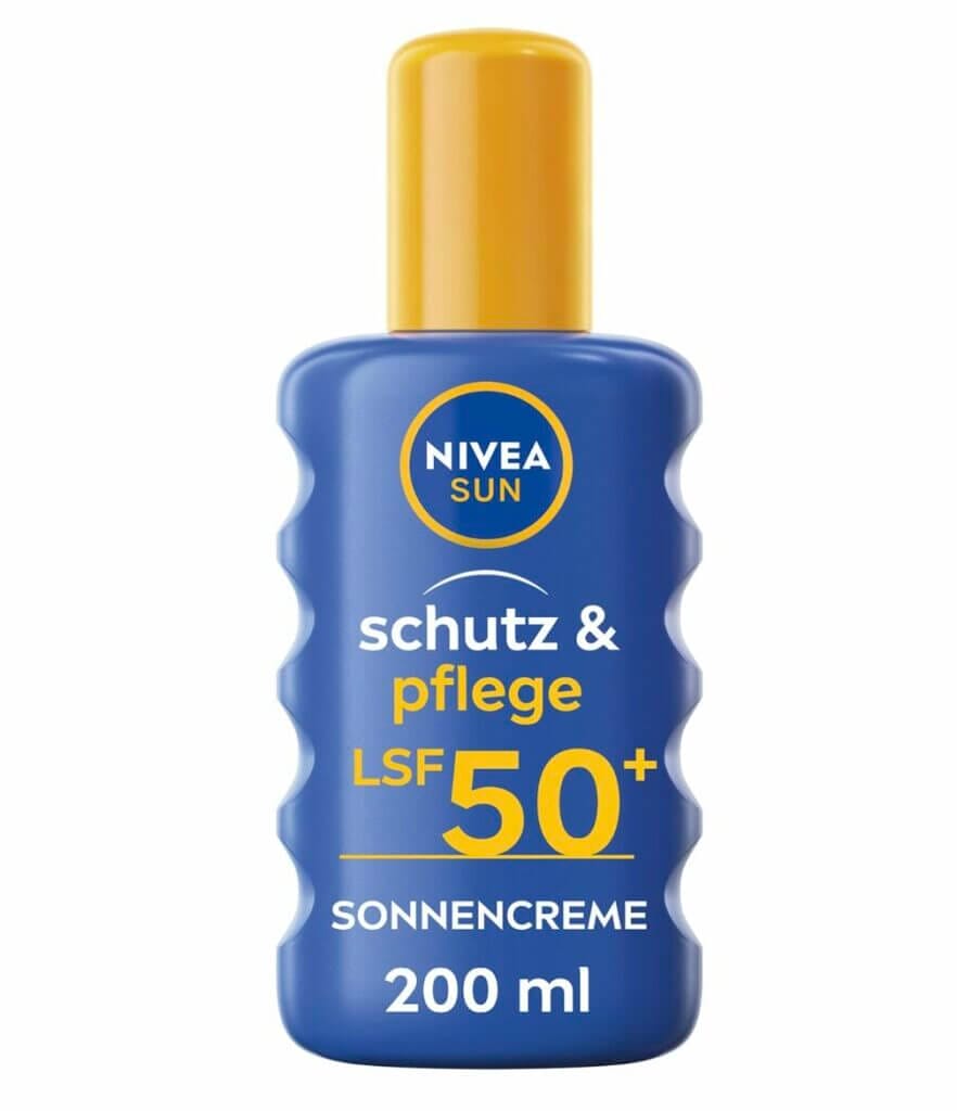 NIVEA SUN Schutz & Pflege Sonnenspray LSF 50+ – 42% Rabatt