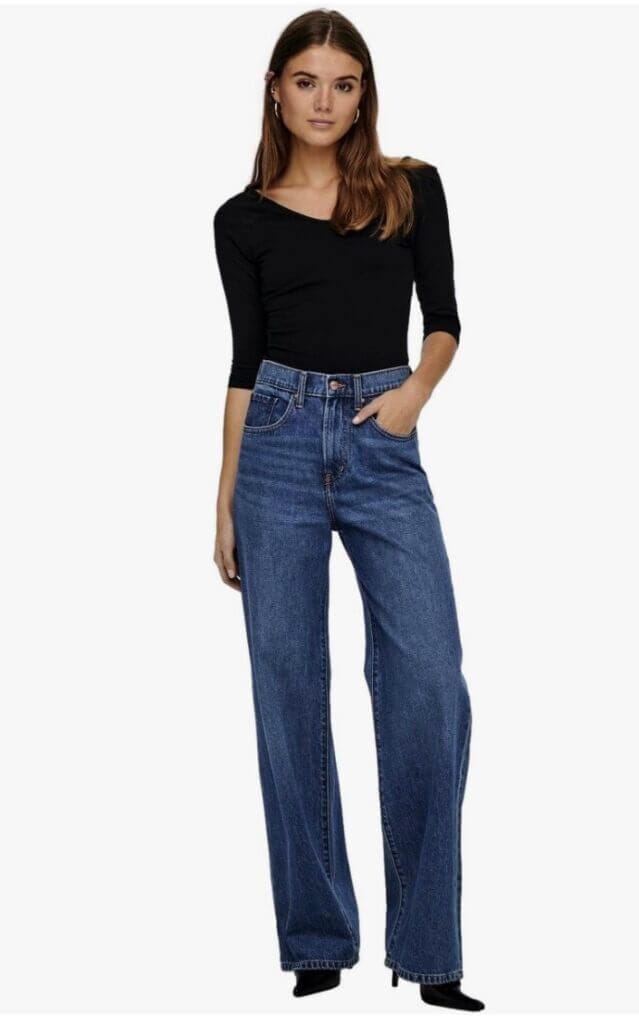 ONLY ONLHope Jeans Female Weit geschnittene Jeans – 40% Rabatt
