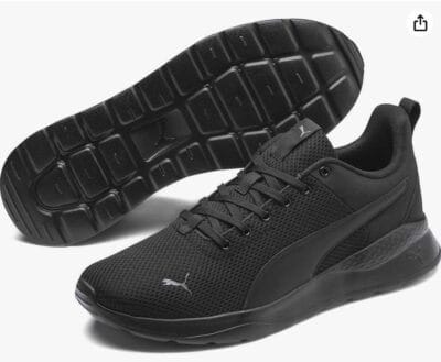 PUMA Anzarun Lite Sneaker: Leicht, atmungsaktiv, SoftFoam+ Dämpfung, ideal für Alltag und Sport.