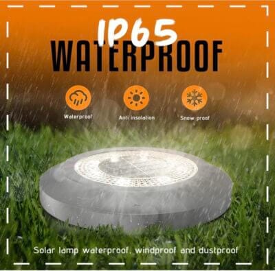 Ulixii Solarleuchten: 8er-Pack, wasserdicht, hellweiß, ideal für Gartenwege und Dekoration.