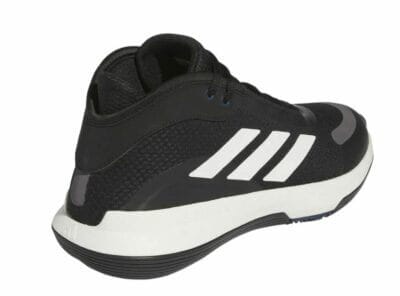 Adidas HERREN BASKETBALLSCHUHE in schwarz mit weißen Streifen