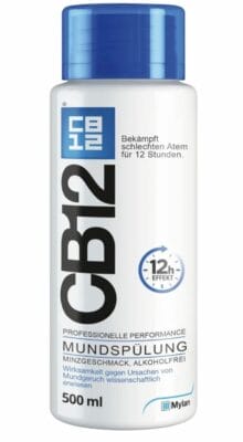 CB12 Mundwasser in der praktische 500 ml Verpackung 