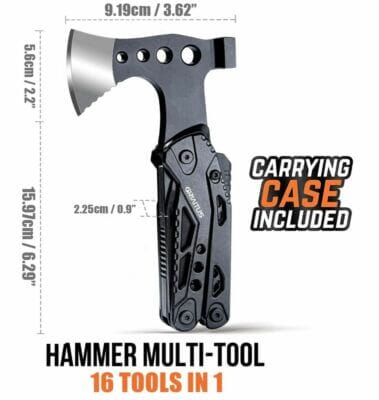 16-in-1 Multitool Abmessungen