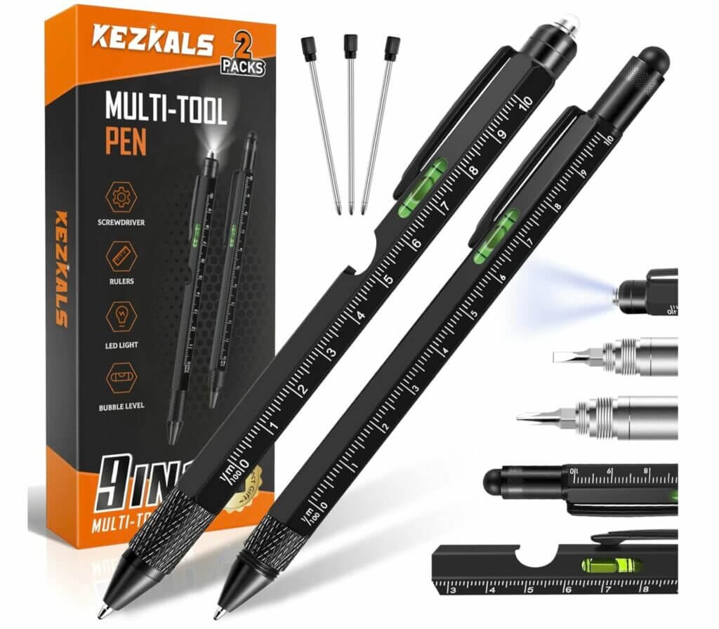 KEZKALS 9-in-1 Multifunktionsstift – 70% Rabatt