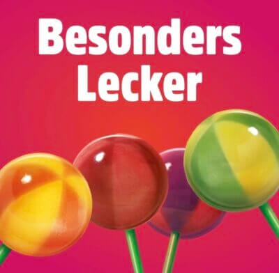 nimm2 Lolly 200g Pack: Fruchtige Lollipops mit Vitaminen in vier Geschmacksrichtungen, ideal zum Teilen.