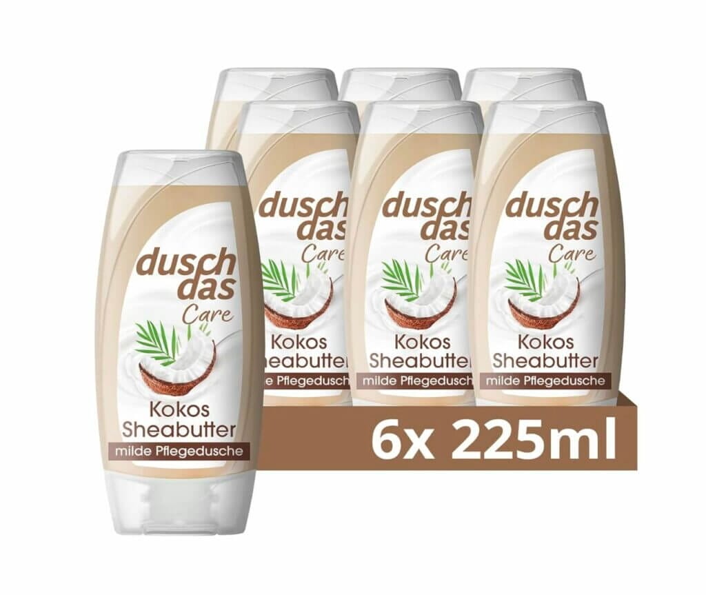 Duschdas Care Duschgel mit Kokos & Sheabutter (6er-Pack) – 53% Rabatt