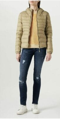 Steppjacke für Damen Farbe Slate Green