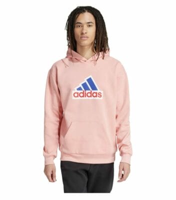 adidas Herren Hoodie mit Logo auf der Brust