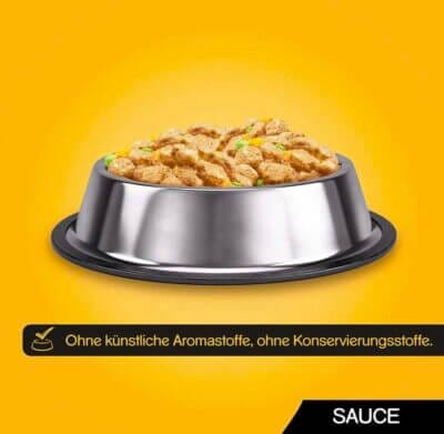 Pedigree Vital Protection Nassfutter im Napf angerichtet