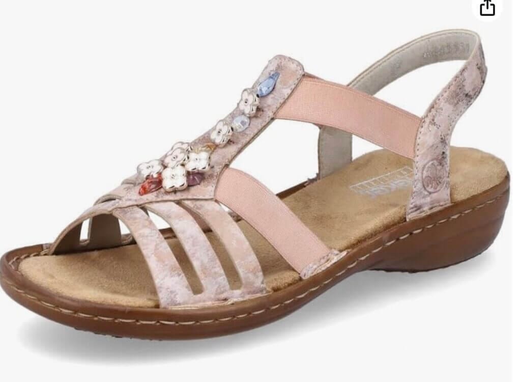 Rieker Damen Riemchensandalen – 33% Rabatt