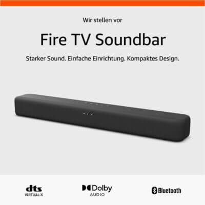 Amazon Fire TV Soundbar - 36% Rabatt 4 Amazon Fire TV Soundbar Übersicht