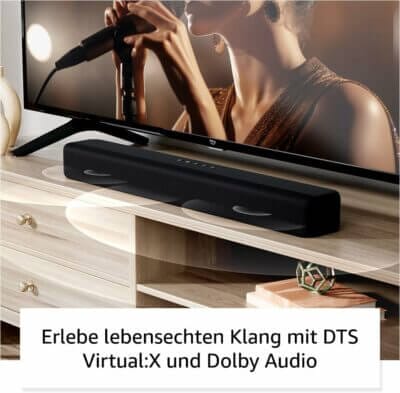 Amazon Fire TV Soundbar - 36% Rabatt 5 Amazon Fire TV Soundbar Anwendungsbeipiel