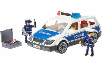 Realistischer Polizeieinsatz: PLAYMOBIL Polizei-Einsatzwagen mit Licht- und Soundeffekten für spannende Abenteuer!