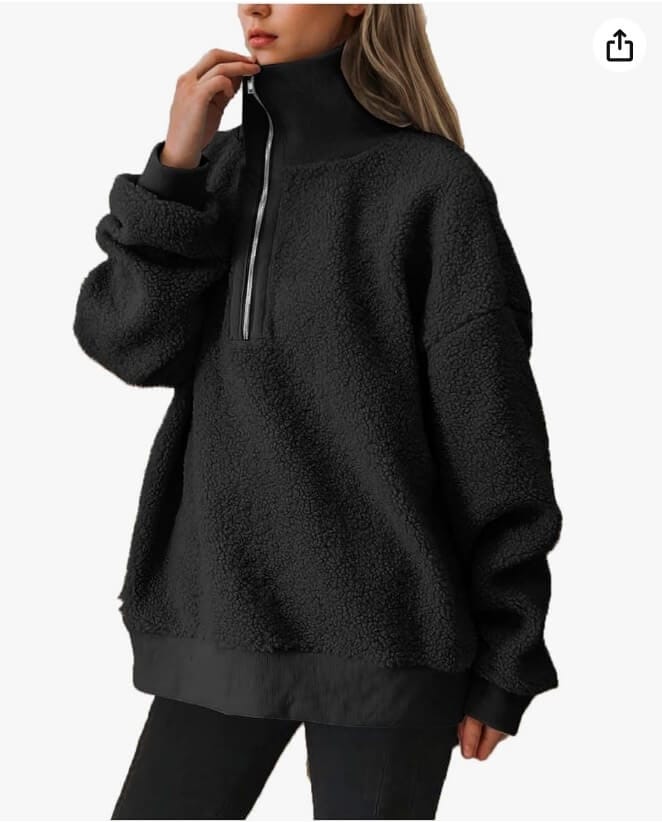 Fleecepullover für Damen – 50% Rabatt