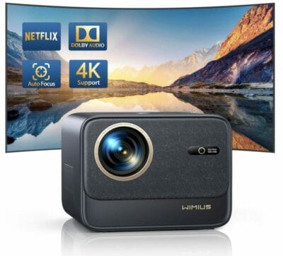 Full HD 1080P Beamer mit offizieller Netflix- und Dolby Audio-Unterstützung