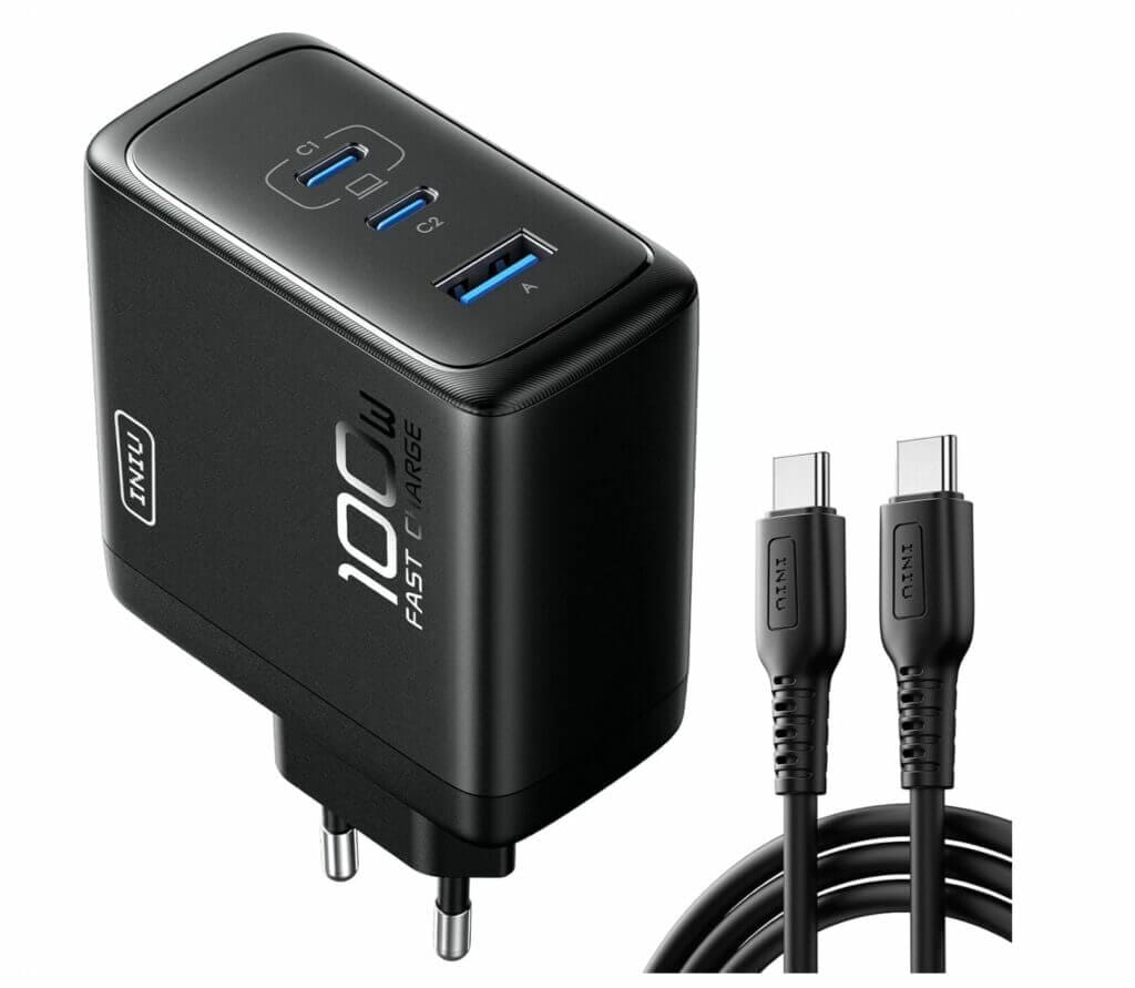 INIU 100W USB-C Schnellladegerät – 64% Rabatt