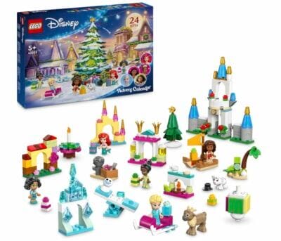 Disney-Prinzessinnen & Bauspielzeug im Advent: Der LEGO Kalender 2024 sorgt für magische Tage!