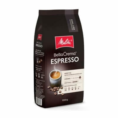 Melitta BellaCrema Espresso dervollmundige Kaffee