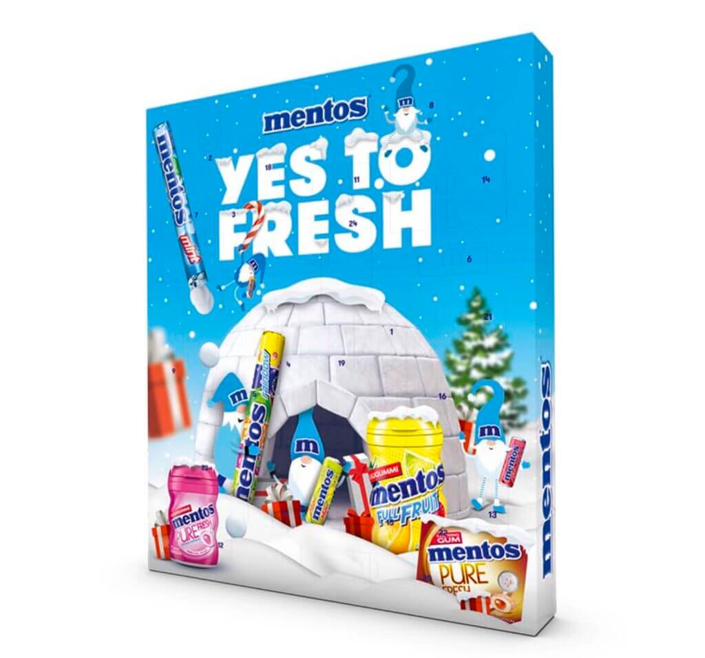 Mentos Adventskalender 2024 – 21% Rabatt