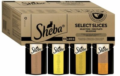 Sheba Katzennassfutter Selection in Sauce, 72 Portionsbeutel, 72x85g (1 Großpackung)