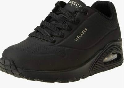 Skechers UNO Stand On Air Damensneaker in schwarz