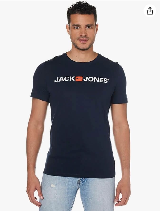 JACK & JONES Logo T-Shirt – 47% Rabatt