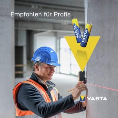 VARTA Batterien AAA Industrial Pro (40er-Pack) - 30% Rabatt 2 VARTA Batterien AAA, 40 Stück