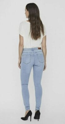 VERO MODA Damen Skinny Jeans von hinten