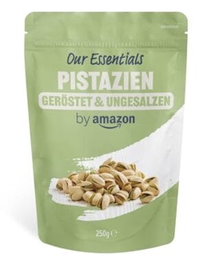 by Amazon Pistazien geröstet & ungesalzen, 250g