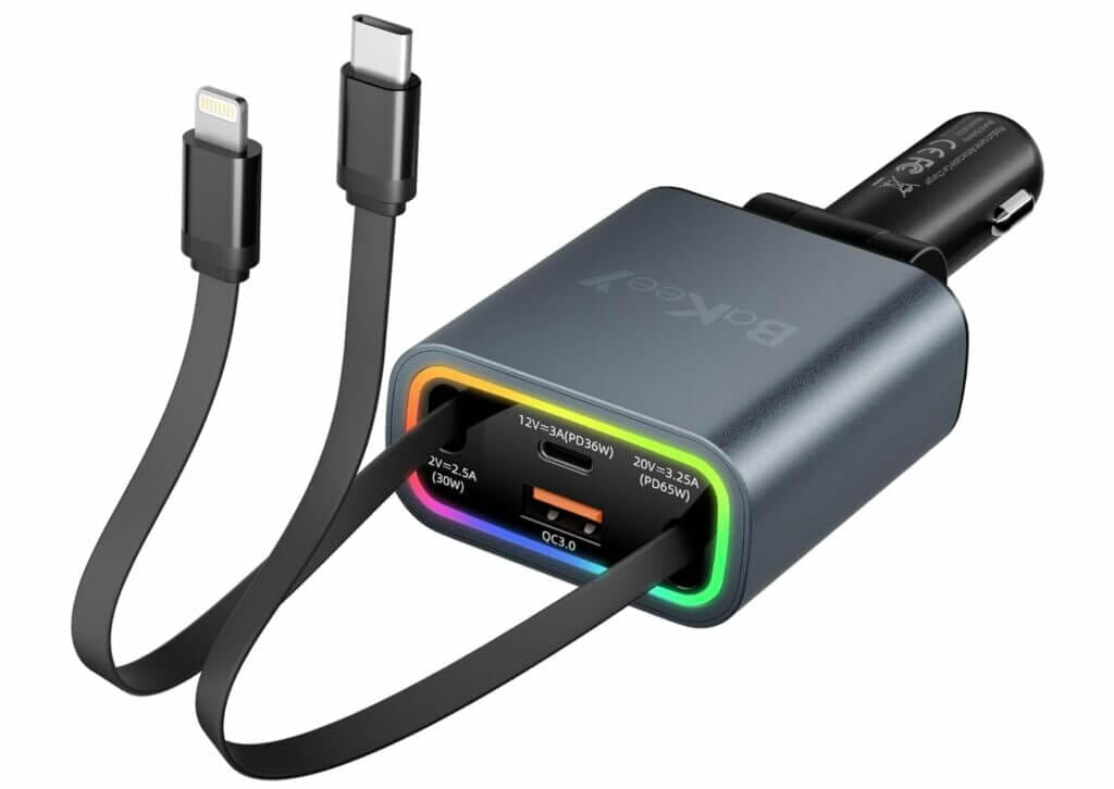 Bakeey 4-in-1 Auto Ladegerät – 45% Rabatt