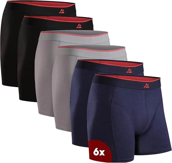 DANISH ENDURANCE Bambus Boxershorts 6er Pack – 41% Rabatt