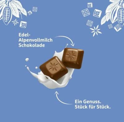 Edel-Alpenvollmilch Schokolade