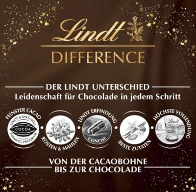 Lindt Mini-Tisch-Adventskalender 2024: Tägliche Freude mit 24 zartschmelzenden Schokoladenkugeln – ideal zum Verschenken.