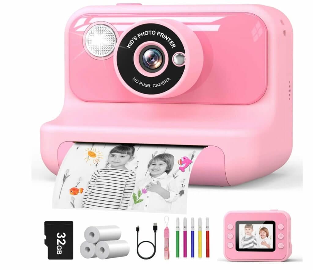Hangrui Sofortbildkamera für Kinder – 50% Rabatt