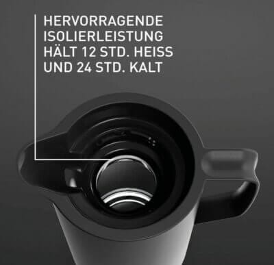 Isolierkanne von Emsa mit Details
