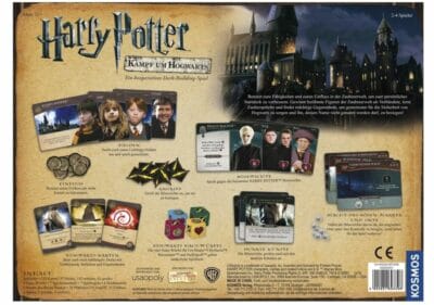 KOSMOS Harry Potter Kampf um Hogwarts: Kooperatives Kartenspiel, 7 Schuljahre, für 2-4 Spieler ab 11.