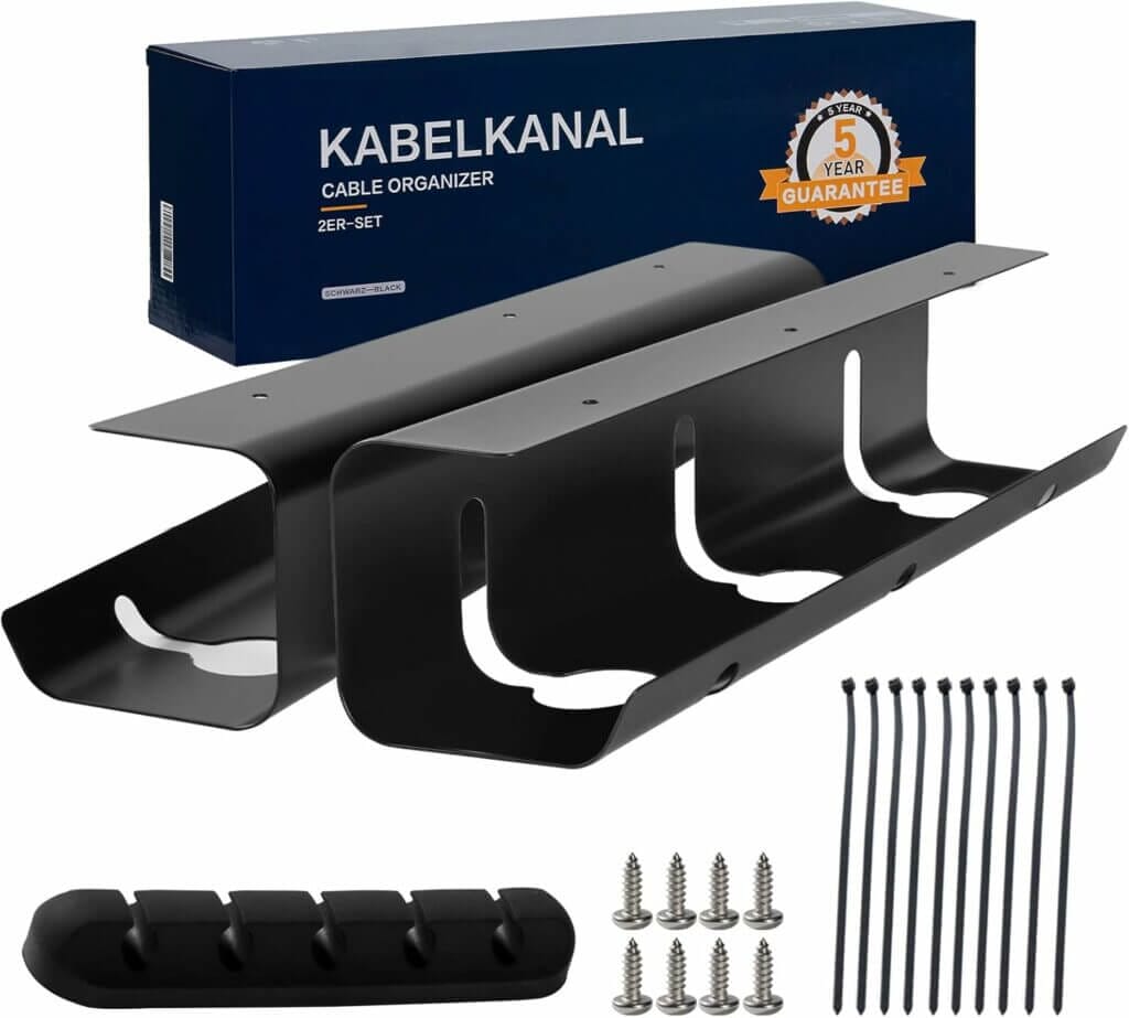 Kabelkanal Schreibtisch 2er Set – 41% Rabatt