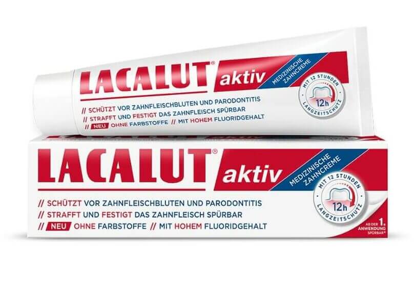 LACALUT AKTIV ZAHNCREME, 100ml Zahnpasta – 42% Rabatt