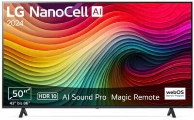 LG 50NANO81T6A NanoCell Fernseher in 50 Zoll (127 cm)