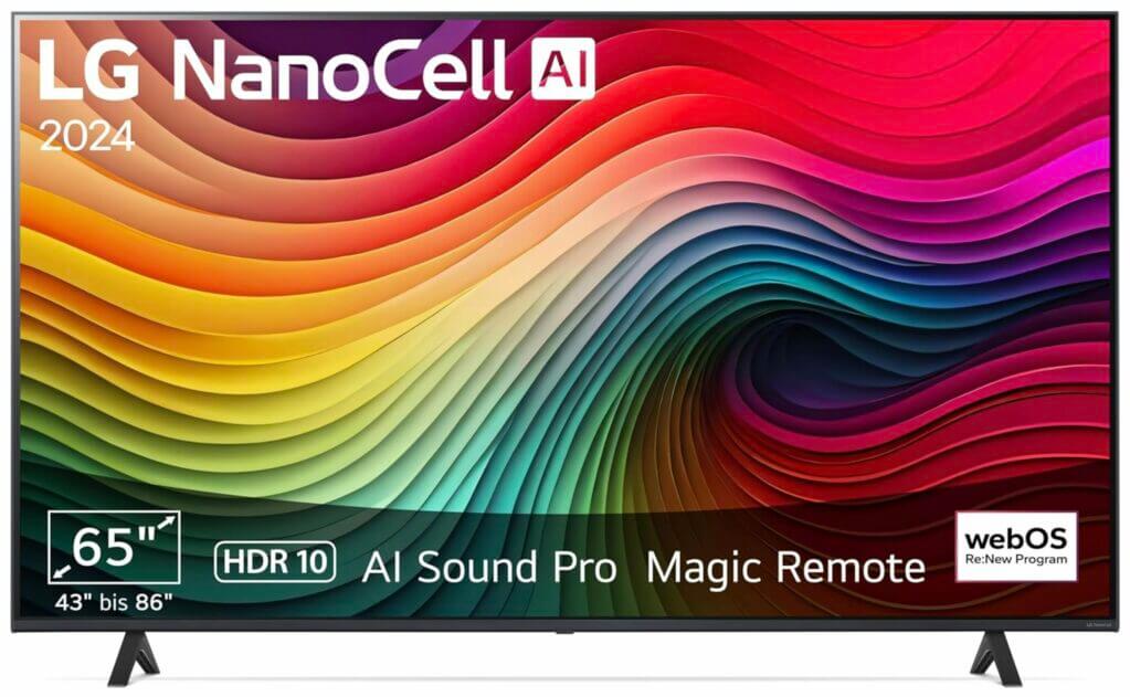 LG 65NANO81T6A TV 65 Zoll – nur 599,00 €