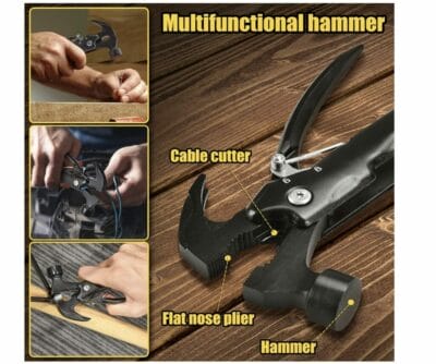 Multi Tool Werkzeug im Einsatz