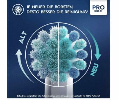 Oral-B Aufsteckbürsten Detailbild Borsten