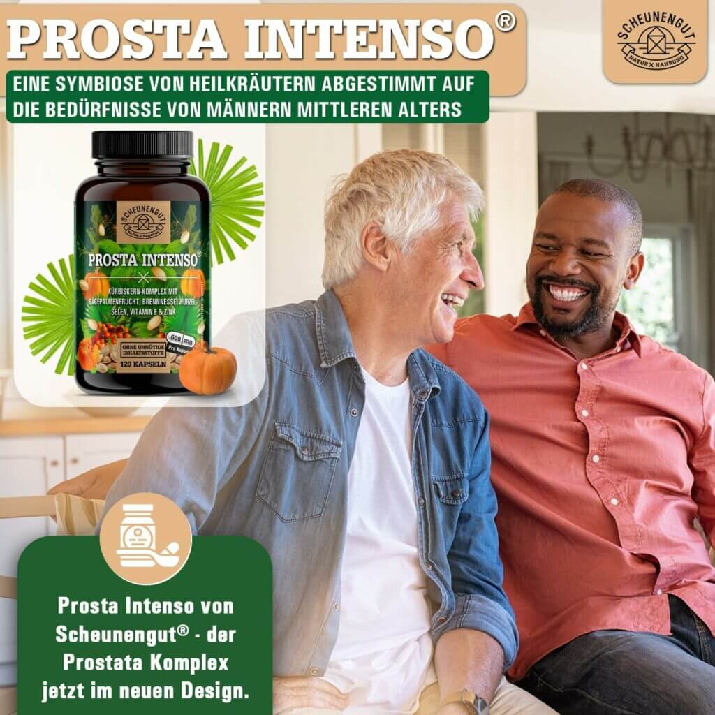 PROSTA INTENSO® – Hilfe bei nächtlichen Harndrang und unruhigen Nächten – 43% Rabatt